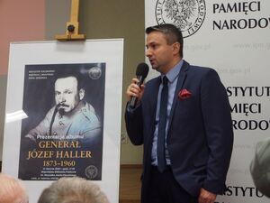 Dr Sebastian Pilarski, naczelnik OBBH IPN w Łodzi