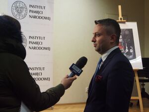 Dr Sebastian Pilarski, naczelnik Oddziałowego Biura Badań Historycznych IPN w Łodzi