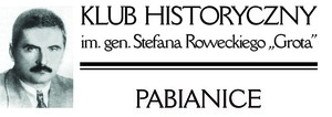 Znak graficzny Klubu Historycznego im. gen. S. Roweckiego „Grota” w Pabianicach
