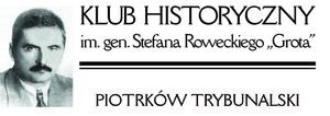 Znak graficzny Klubu Historycznego im. gen. Stefana Roweckiego „Grota&quot; w Piotrkowie Trybunalskim