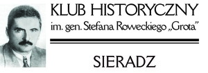 Znak graficzny Klubu Historycznego im. gen. Stefana Roweckiego „Grota” w Sieradzu