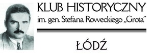 Znak graficzny Klubu Historycznego im. gen. Stefana Roweckiego „Grota” w Łodzi
