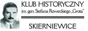 Znak graficzny Klubu Historycznego im. gen. Stefana Roweckiego „Grota” w Skierniewicach