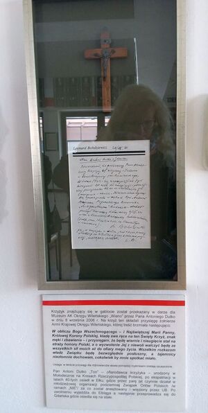 Zdjęcia z mszy świętej i z Muzeum AK Okręgu Wileńskiego