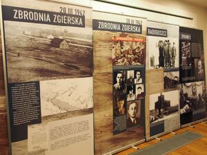 Wystawa o zbrodniach niemieckich na ziemi łódzkiej