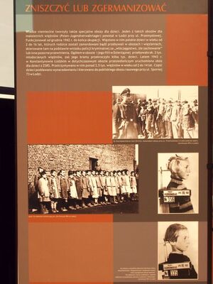 Wystawa „Germanizacja dzieci polskich w czasie II wojny światowej” #6