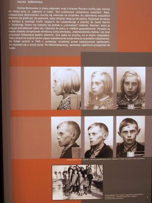Wystawa „Germanizacja dzieci polskich w czasie II wojny światowej” #17