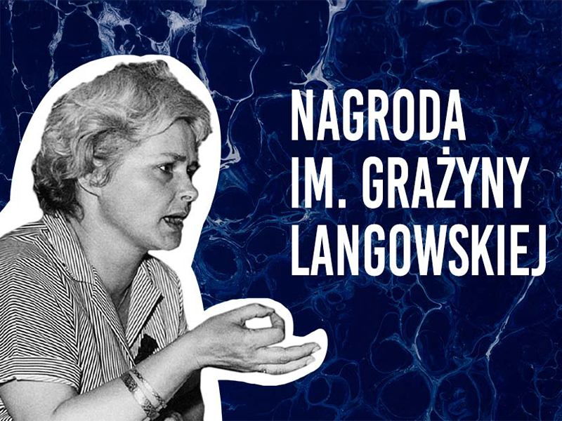 VI edycja Nagrody im. Grażyny Langowskiej