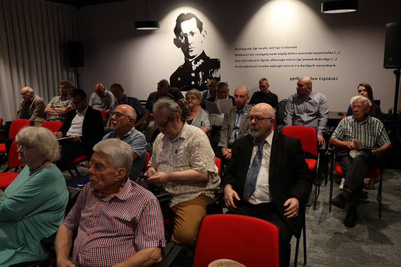 Konferencja popularnonaukowa „Bez wojny i dywersji” – w 80. rocznicę powstania Zrzeszenia Wolność i Niezawisłość - Łódź, 4 września 2025 r./ Fot. Michał Maciuk