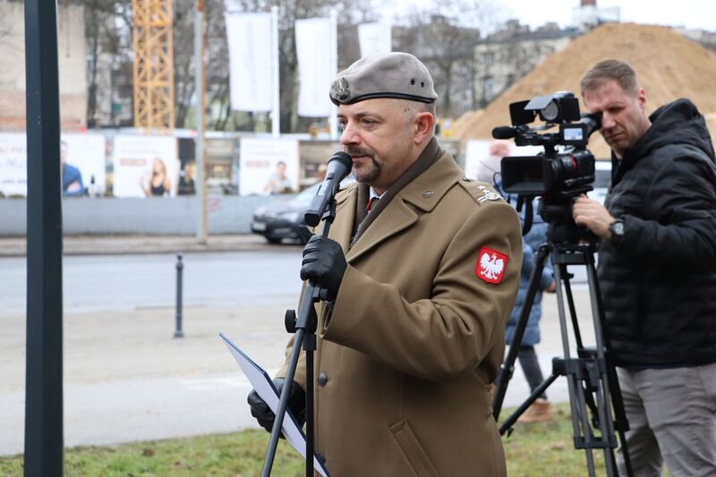 Łódzkie obchody Narodowego Dnia Pamięci Żołnierzy Armii Krajowej fot. Jacek Trajdos (IPN)