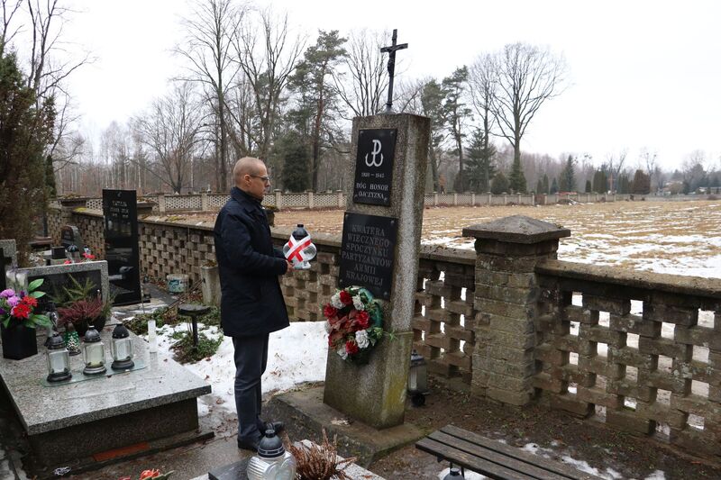 Łódzkie obchody Narodowego Dnia Pamięci Żołnierzy Armii Krajowej fot. Jacek Trajdos (IPN)