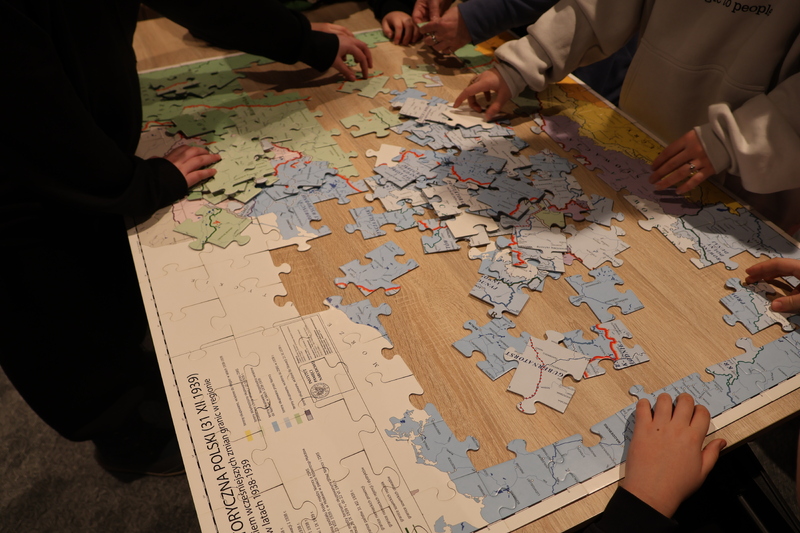 „Ferie z IPN” – warsztaty edukacyjne dla uczniów nt. obozu dla dzieci i młodzieży polskiej przy ul. Przemysłowej – Łódź, 12 lutego 2026 r. fot. Monika Łukaszewska