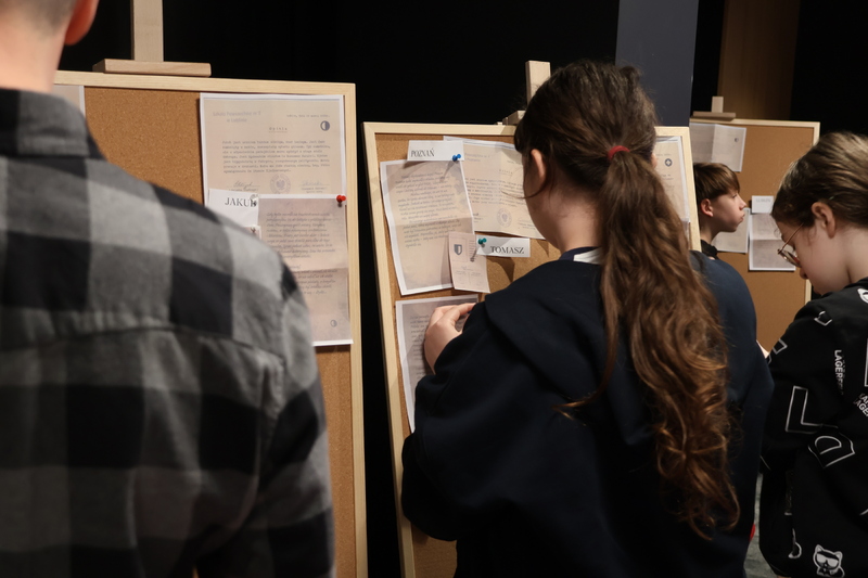 „Ferie z IPN” – warsztaty edukacyjne dla uczniów nt. obozu dla dzieci i młodzieży polskiej przy ul. Przemysłowej – Łódź, 12 lutego 2026 r. fot. Monika Łukaszewska