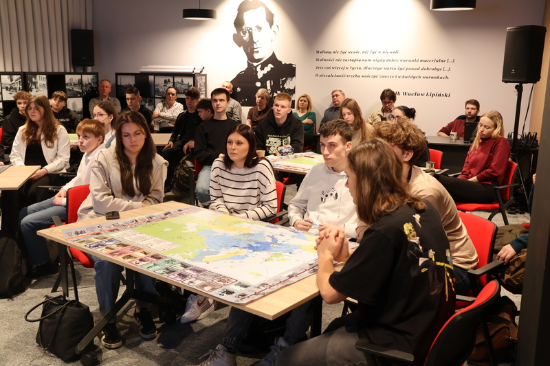 Warsztaty dla uczestników konkursu „Monte Cassino – Szlak Nadziei” – Łódź, 3 marca 2026, fot. Leszek Próchniak