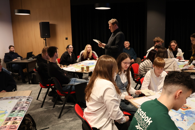 Warsztaty dla uczestników konkursu „Monte Cassino – Szlak Nadziei” – Łódź, 3 marca 2026, fot. Leszek Próchniak