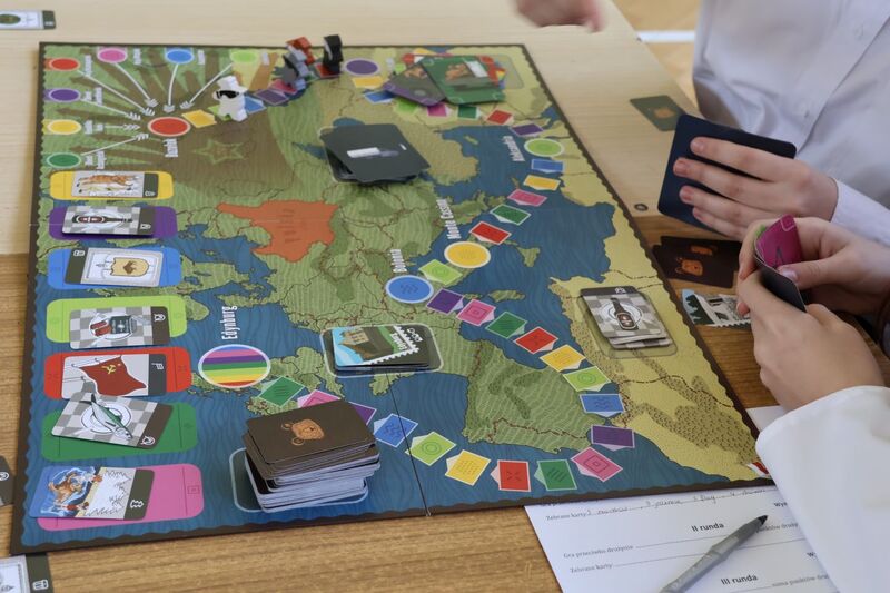 Regionalne eliminacje Ligi Planszówek - Łódź, 13 marca 2026 r., fot. Leszek Próchniak (IPN)