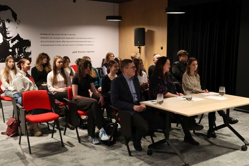 Przesłuchania półfinałowe XII edycji konkursu „W kręgu poezji i prozy lagrowej więźniarek KL Ravensbrück” – Łódź, 18 marca 2026 r., fot. Monika Łukaszewska (IPN)