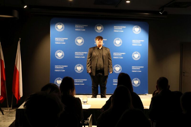 Przesłuchania półfinałowe XII edycji konkursu „W kręgu poezji i prozy lagrowej więźniarek KL Ravensbrück” – Łódź, 18 marca 2026 r., fot. Monika Łukaszewska (IPN)