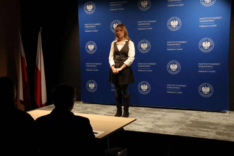 Przesłuchania półfinałowe XII edycji konkursu „W kręgu poezji i prozy lagrowej więźniarek KL Ravensbrück” – Łódź, 18 marca 2026 r., fot. Monika Łukaszewska (IPN)