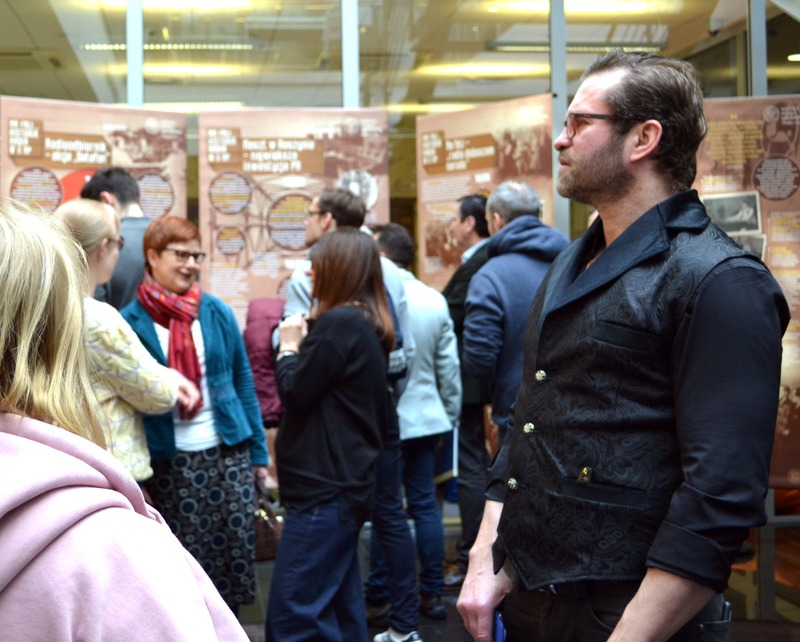 Wernisaż wystawy „Na fali… Historia radia w II Rzeczypospolitej” - Poznań, 2 kwietnia 2026 r., foto. Biblioteka Politechniki Poznańskiej
