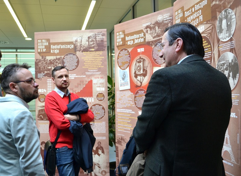 Wernisaż wystawy „Na fali… Historia radia w II Rzeczypospolitej” - Poznań, 2 kwietnia 2026 r., foto. Biblioteka Politechniki Poznańskiej