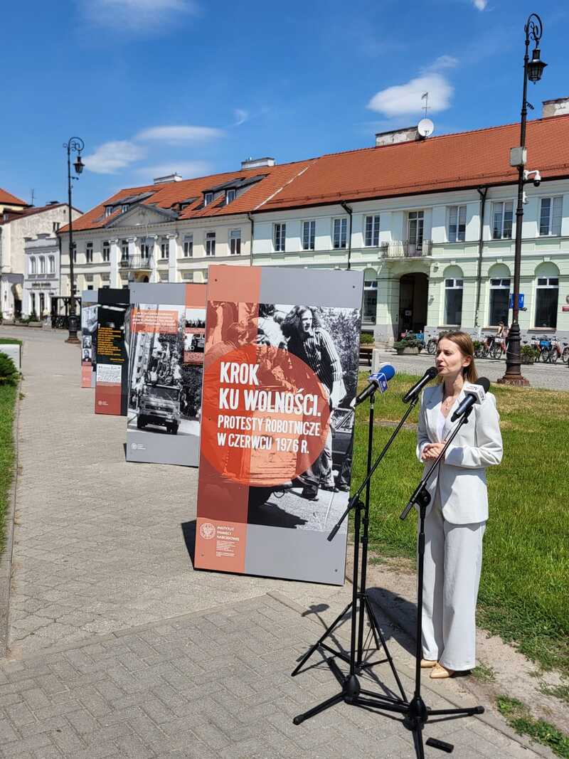 Obchody 50. rocznicy Czerwca '76 – Płock, 9 czerwca 2026 r., fot. Leszek Próchniak (IPN)
