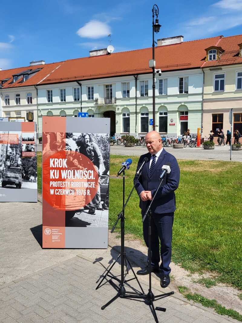 Obchody 50. rocznicy Czerwca '76 – Płock, 9 czerwca 2026 r., fot. Leszek Próchniak (IPN)