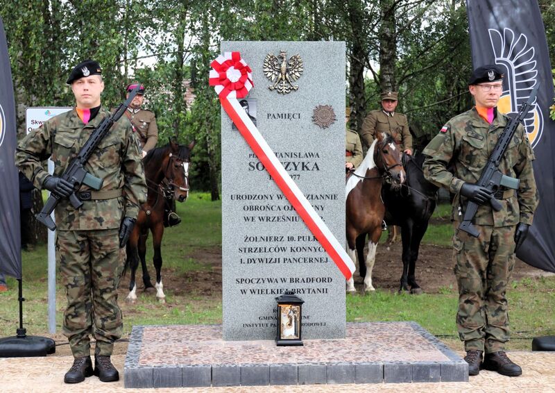 Uroczystość upamiętnienia plut. Stanisława Sobczaka - Poświętne, 14 czerwca 2026 r., fot. Anna Józwik (IPN)