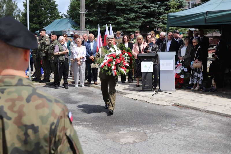 Uroczystość upamiętnienia plut. Stanisława Sobczaka - Poświętne, 14 czerwca 2026 r., fot. Anna Józwik (IPN)