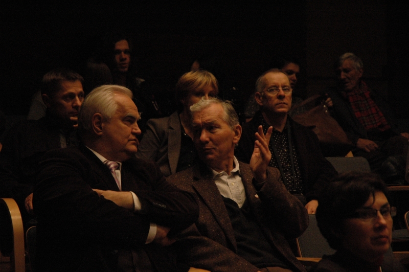 Od lewej: Wiesław Łukawski (przewodniczący KZ NSZZ „Solidarność