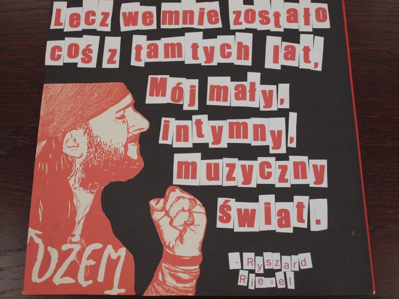 Praca Justyny Królak (XXIX LO w Łodzi) pt. „Okładka płyty