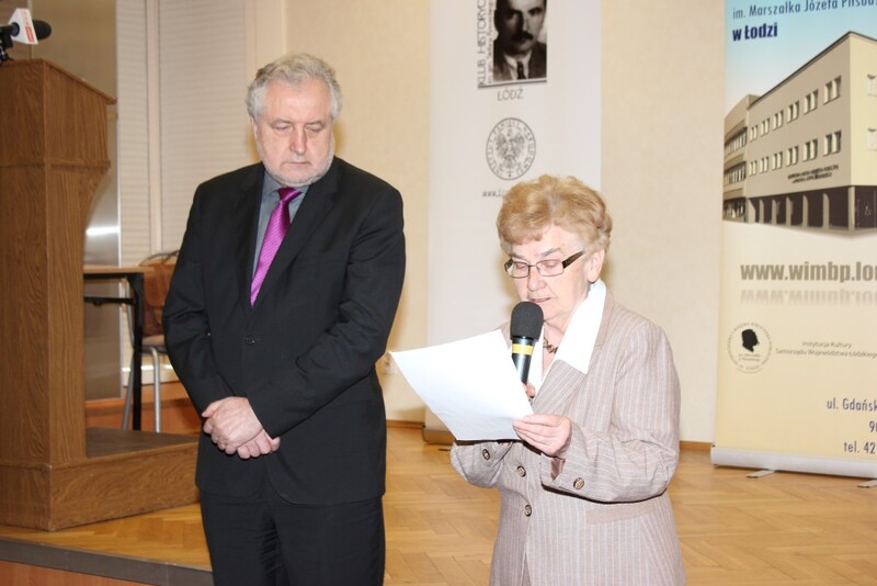 Spotkanie Klubu otworzyła prof. dr hab. Maria Blomberg, przewodnicząca łódzkiego Klubu oraz Rady Programowej wszystkich Klubów im. gen. „Grota