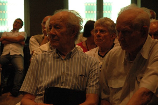 – Od prawej: mjr Zbysław Raczkiewicz (prezes ZO Łódź ŚZŻAK), Ryszard Patzer (Środowisko Świętokrzyskich Zgrupowań Partyzanckich AK „Ponury – Nurt