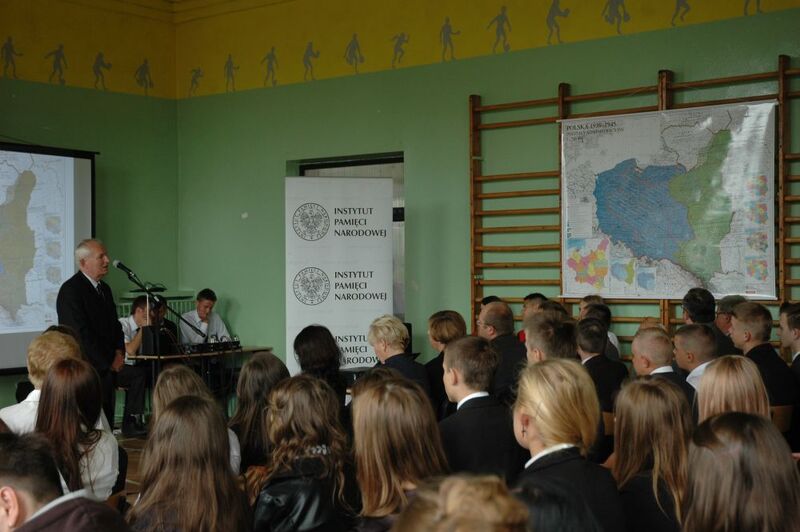 Prezentacja mapy 2.09.2013 w Złoczewie