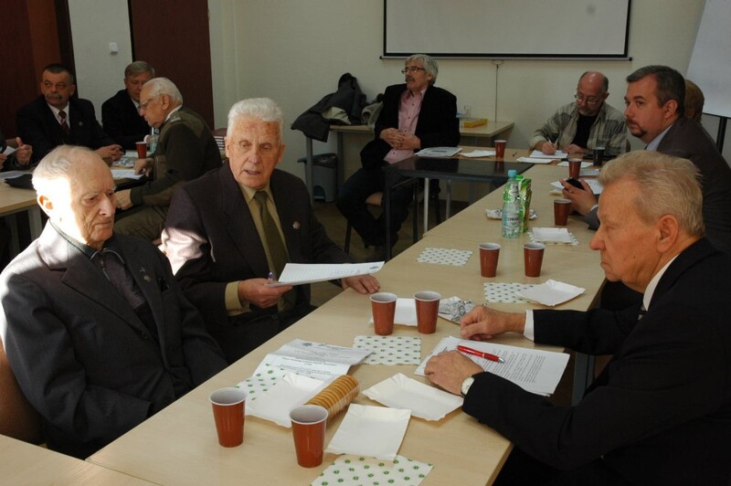 Uczestnicy zebrania sprawozdawczo-wyborczego Obszaru Centralnego Zrzeszenia „Wolność i Niezawisłość