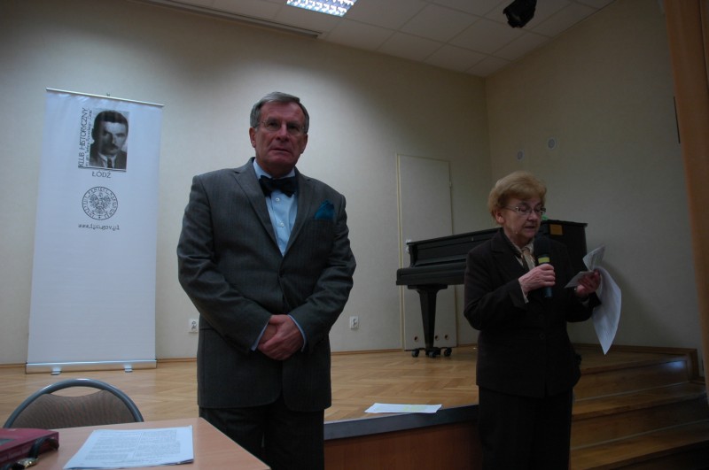 Spotkanie otworzyła prof. dr hab. Maria Blomberg, przewodnicząca Klubu im. gen. „Grota