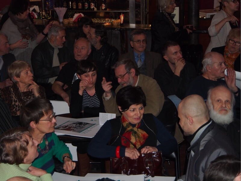 Uczestnicy prezentacji albumu „Najdłuższe pół wieku...