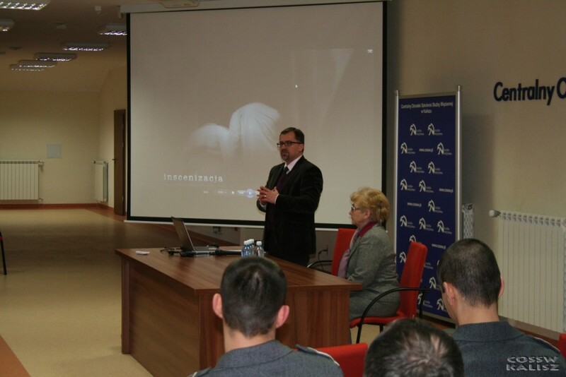 Od lewej dr Jerzy Bednarek i prof. dr hab. Maria Blomberg