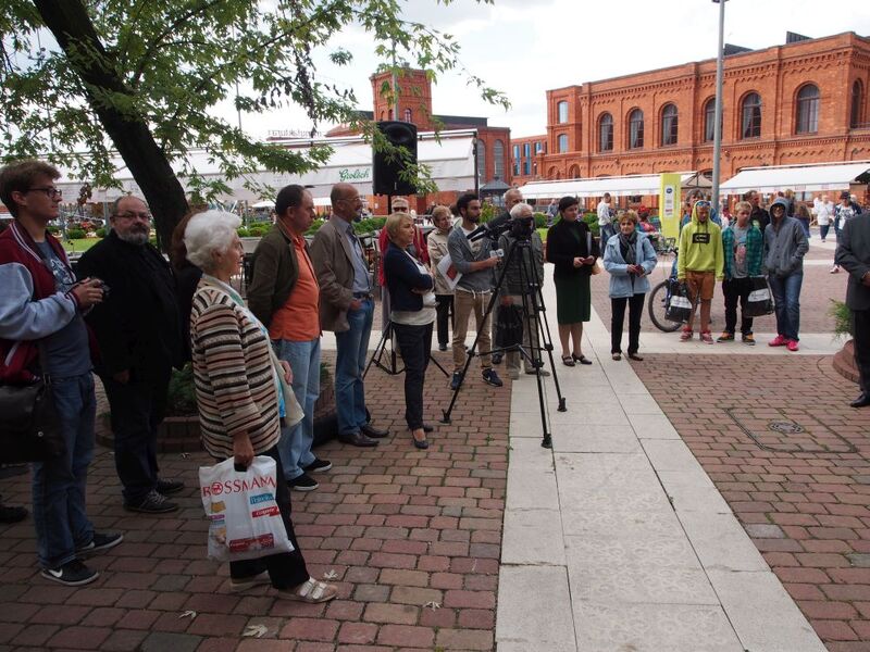 Uczestnicy wernisażu