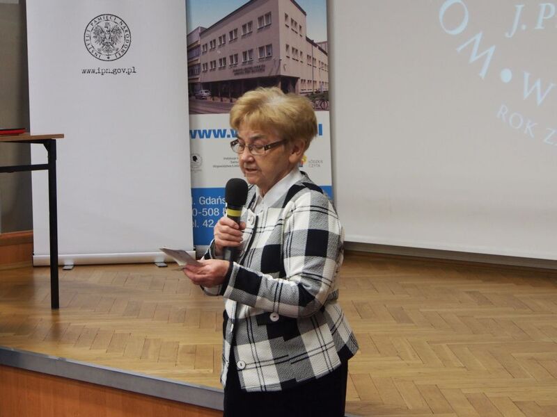 Zgromadzonych gości powitała prof. dr hab. Maria Blomberg.