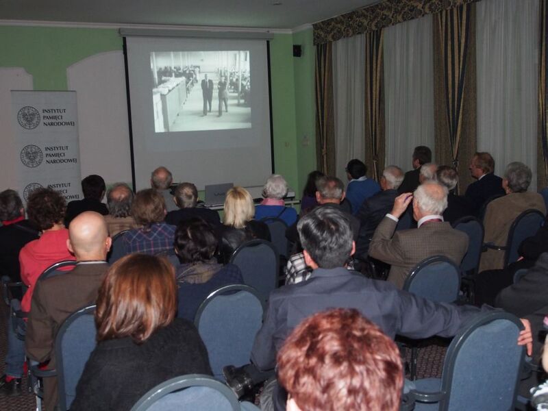 Pokaz filmu „Aus Lodz wird Litzmannstadt