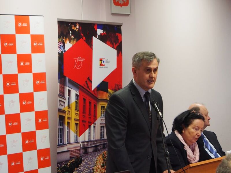 Wystąpienie dr. hab. Krzysztofa Lesiakowskiego z UŁ, redaktora publikacji „Łódzki Strajk Studencki. Styczeń-Luty 1981. Spojrzenie po latach