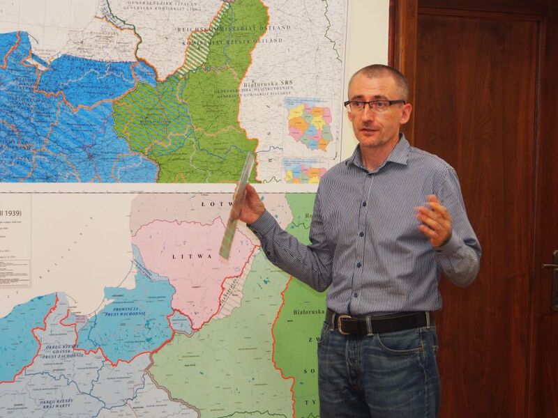 Paweł Kowalski, kierownik Referatu Edukacji Historycznej OBEP IPN w Łodzi