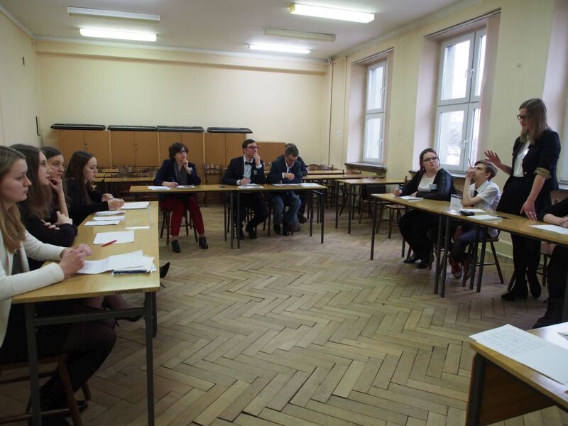 O trzecie miejsce walczyły drużyny XXXI LO z Łodzi i LO w Rawie Mazowieckiej