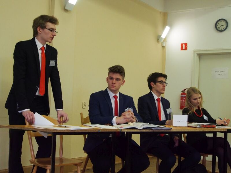 Drużyna I LO z Ostrzeszowa