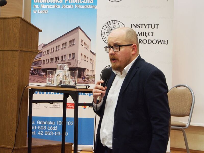 Sympozjum poprowadził Andrzej Czyżewski, pracownik Oddziałowego Biura Edukacji Publicznej IPN w Łodzi 