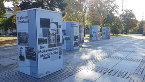 Prezentacja wystawy „Św. Maksymilian Maria Kolbe” – Łódź, październik 2021 r.