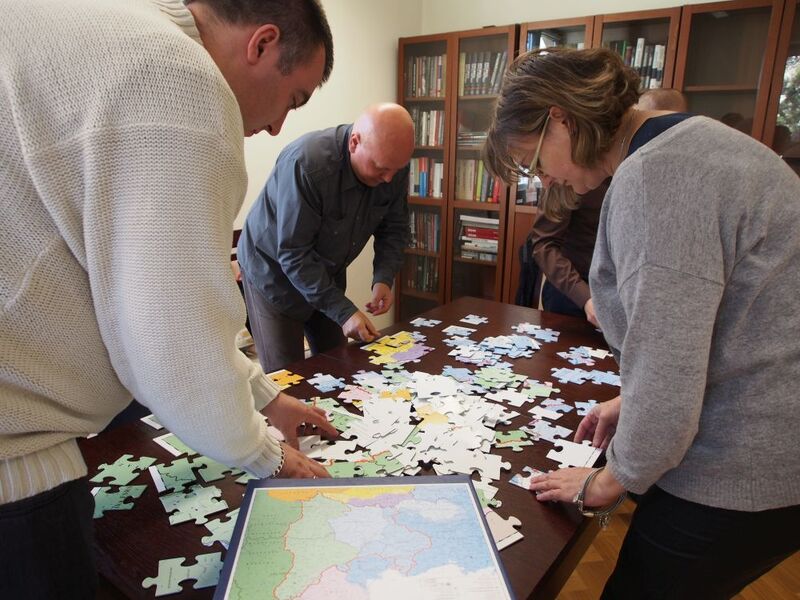 Uczestnicy warsztatów odbywających się w Oddziale IPN w Łodzi 