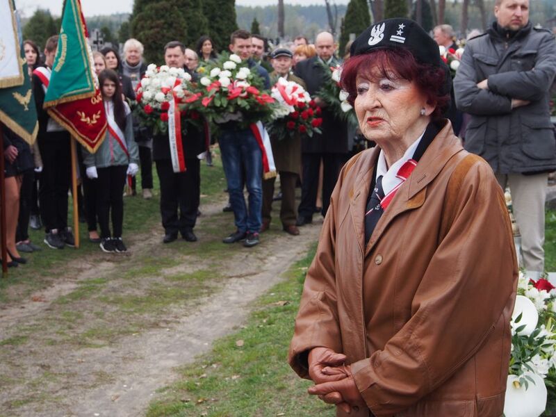 Wystąpienie ppłk Haliny Kępińskiej-Bazylewicz „Kory” 