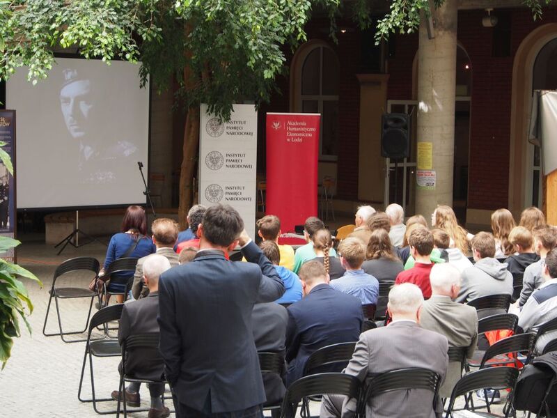 Prezentacja materiału audiowizualnego poświęconego bitwie pod Monte Cassino 